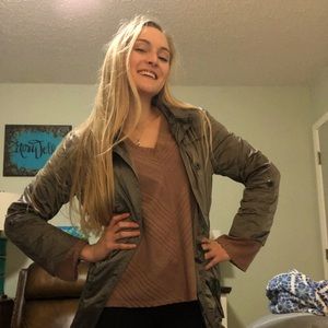 Caio Milano Shiny metallic gray rain jacket